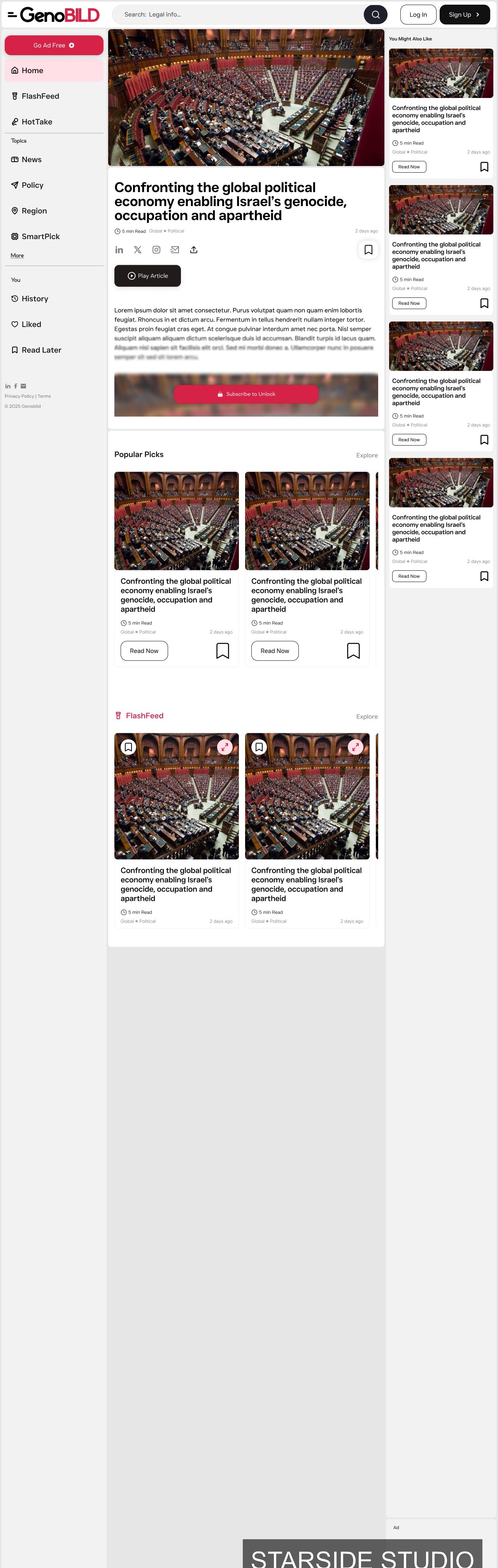 Genobild Flashfeed desktop 1